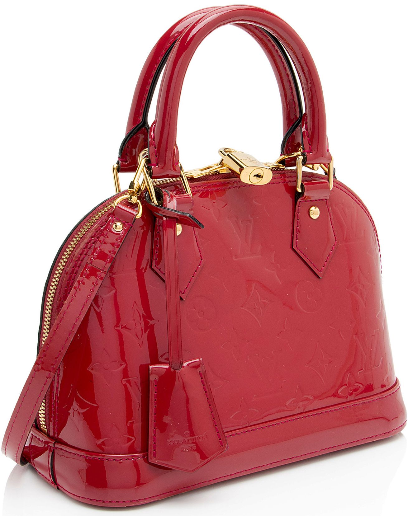 Louis Vuitton Monogram Vernis Alma BB Satchel