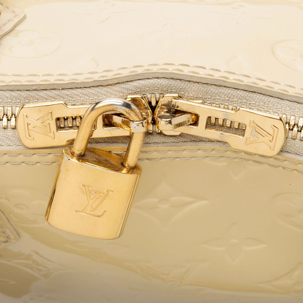 Louis Vuitton Monogram Vernis Alma GM Satchel