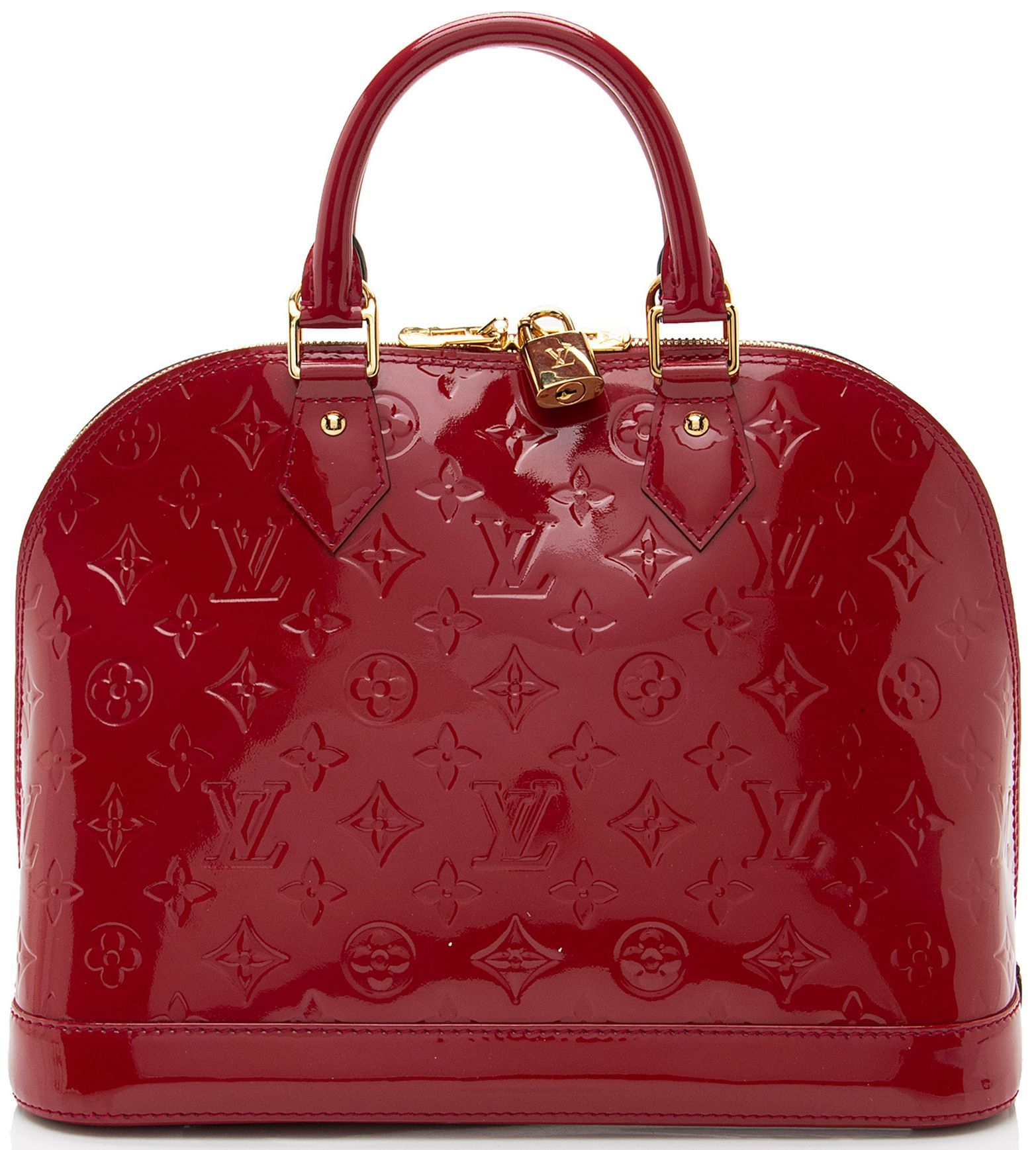 Louis Vuitton Monogram Vernis Alma PM Satchel