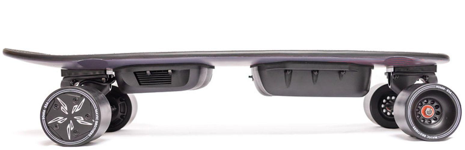 Mavic Brothers Alpha Mini Electric Skateboard - Black