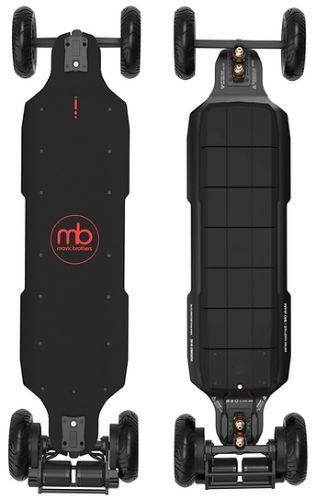 Mavic Brothers Bamboo Electric Skateboard - Black
