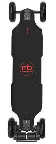 Mavic Brothers Bamboo Electric Skateboard - Black