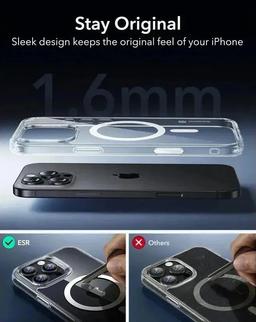 Maxguard Gemshell Clear Phone Case for iPhone 16 Pro - Clear