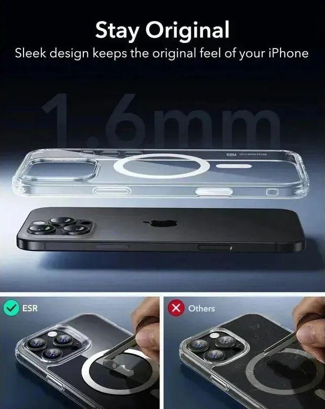 Maxguard Gemshell Clear Phone Case for iPhone 16 Pro - Clear