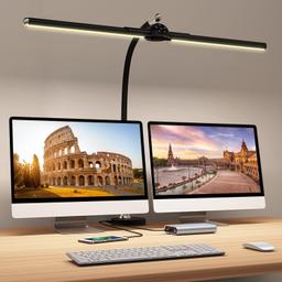 Megainvo LED Desk Lamp with Clamp