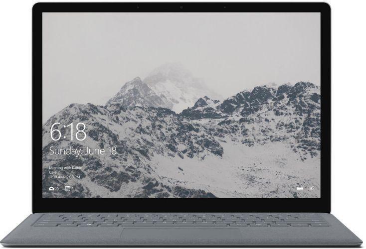 Microsoft  Surface Laptop 1 13.5" - Intel Core i5-7200U 2.5GHz - 128GB - Platinum - 8GB RAM - 13.5 Inch - Good