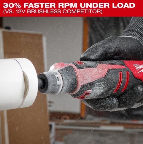 Refurbished Milwaukee M12 2525-20 Brushless Rotary Tool - Reebelo New Zealand
