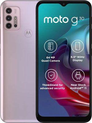 Motorola Moto G30 128GB in Pastel Sky