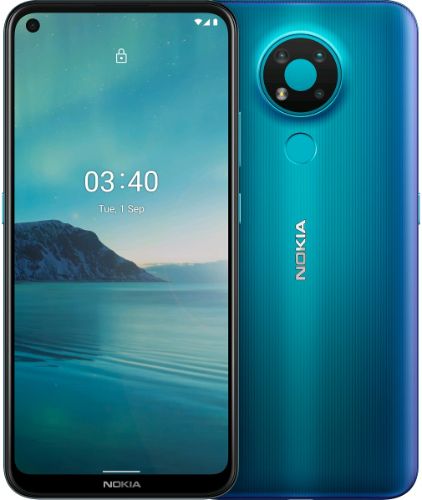 Nokia 3.4 - 64GB - 3GB RAM - 2 Physical SIM - Fjord