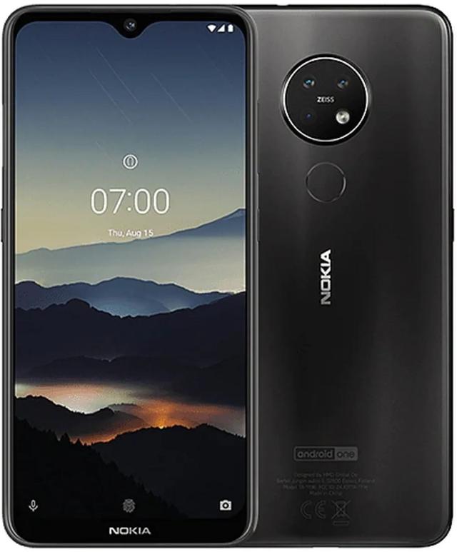 Nokia 7.2 128GB in Charcoal