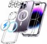 NZCLOUD Magsafe Phone Case 5 in 1 Combo for iPhone 13 - Clear
