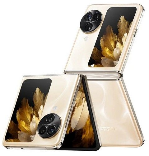 OPPO Find N3 Flip - 256GB - Cream Gold