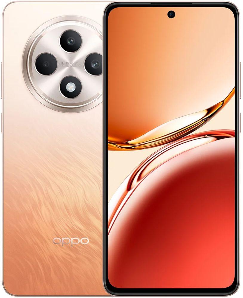 OPPO Reno 12 F 5G - 256GB - 2 Physical SIM - Amber Orange