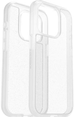 OtterBox React Phone Case For iPhone 15 Pro - Stardust (Clear Glitter)