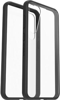 OtterBox React Phone Case For Samsung Galaxy S23 - Black Crystal (Clear/Black)