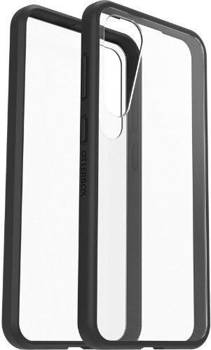 OtterBox React Phone Case For Samsung Galaxy S23 - Black Crystal (Clear/Black)