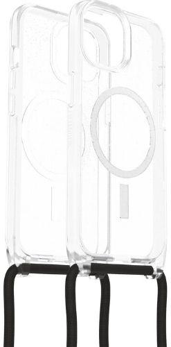 OtterBox  React Series Necklace MagSafe Phone Case For iPhone 15 Plus - Stardust (Clear Glitter) - Brand New