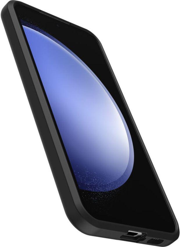 OtterBox React Series Phone Case for Galaxy S23 FE - Black Crystal (Clear/Black)