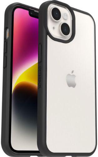 OtterBox  React Series Phone Case for iPhone 14 Plus - Black Crystal (Clear/Black) - Brand New