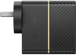 OtterBox USB-C Dual Port Wall Charger (50W Combined) - Black Shimmer