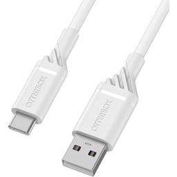 OtterBox USB-C to USB-A Charging Cable (1M) - Cloud Dream (White)
