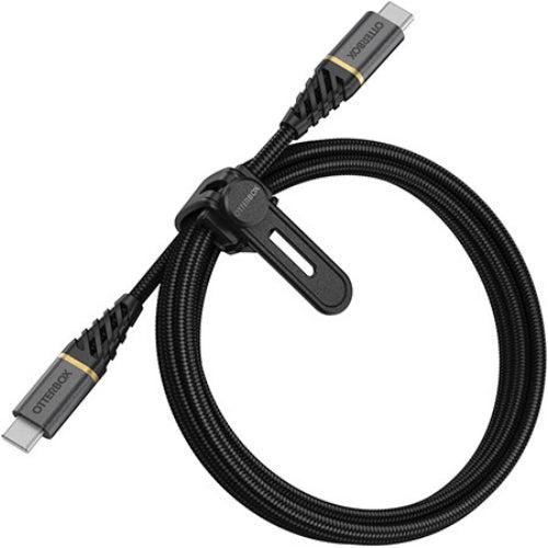 Otterbox  USB-C to USB-C Fast Charge Cable – Premium (1m) - Glamour Black - Brand New