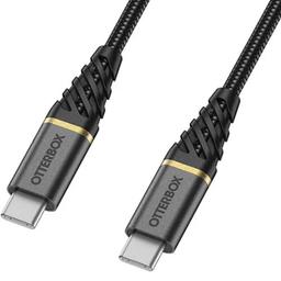 Otterbox USB-C to USB-C Fast Charge Cable – Premium (1m) - Glamour Black