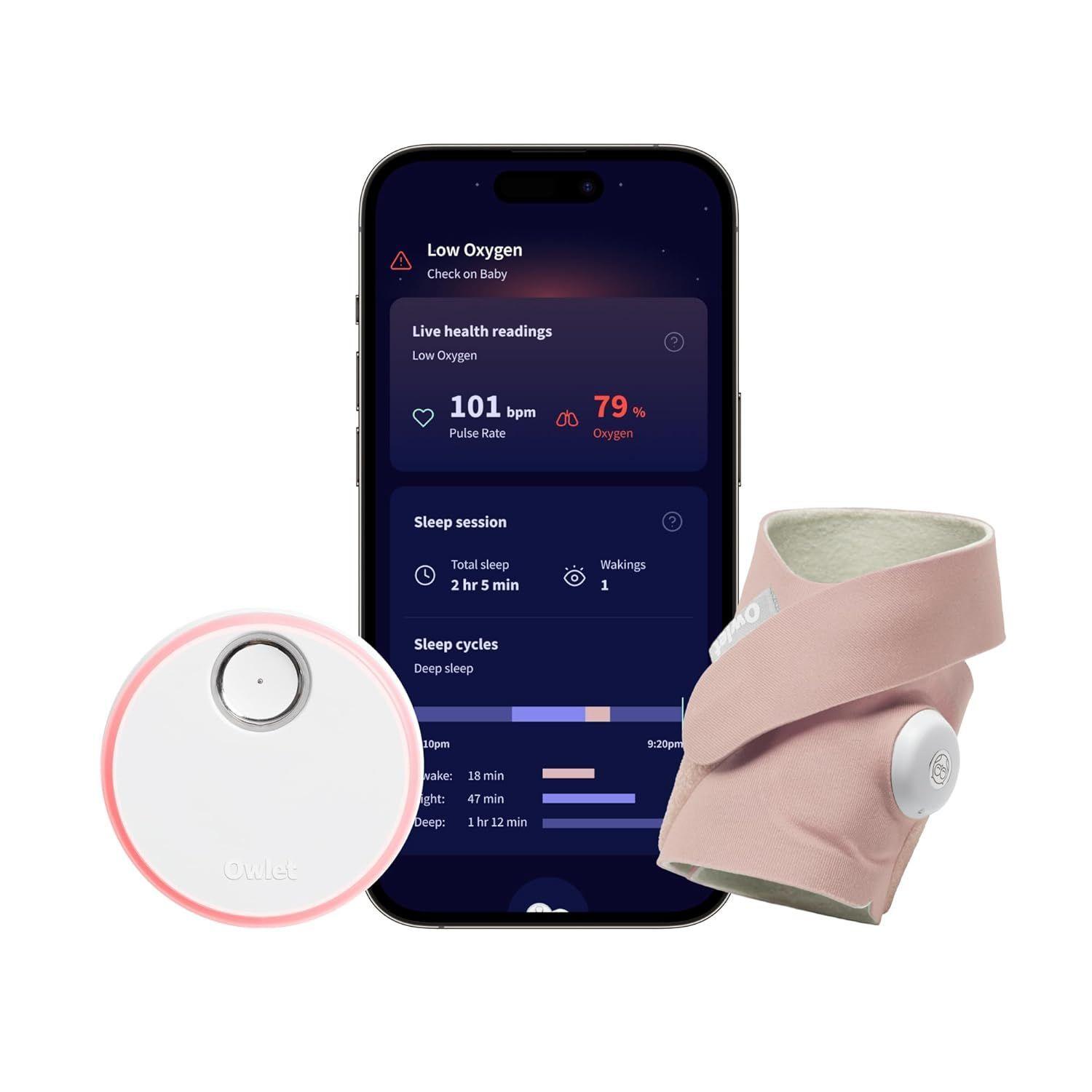 Owlet Dream Sock FDA Cleared Smart Baby Monitor