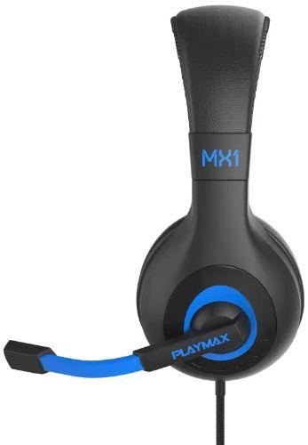 Playmax MX1 Universal Headset - Black/Blue