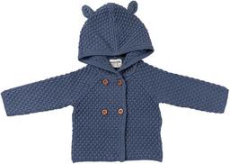 Ponchik Babies + Kids Bear Hood Knit Cardigan (3 - 6M)