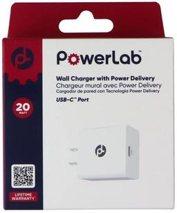 PowerLab 20W USB-C Wall Charger with Power Delivery