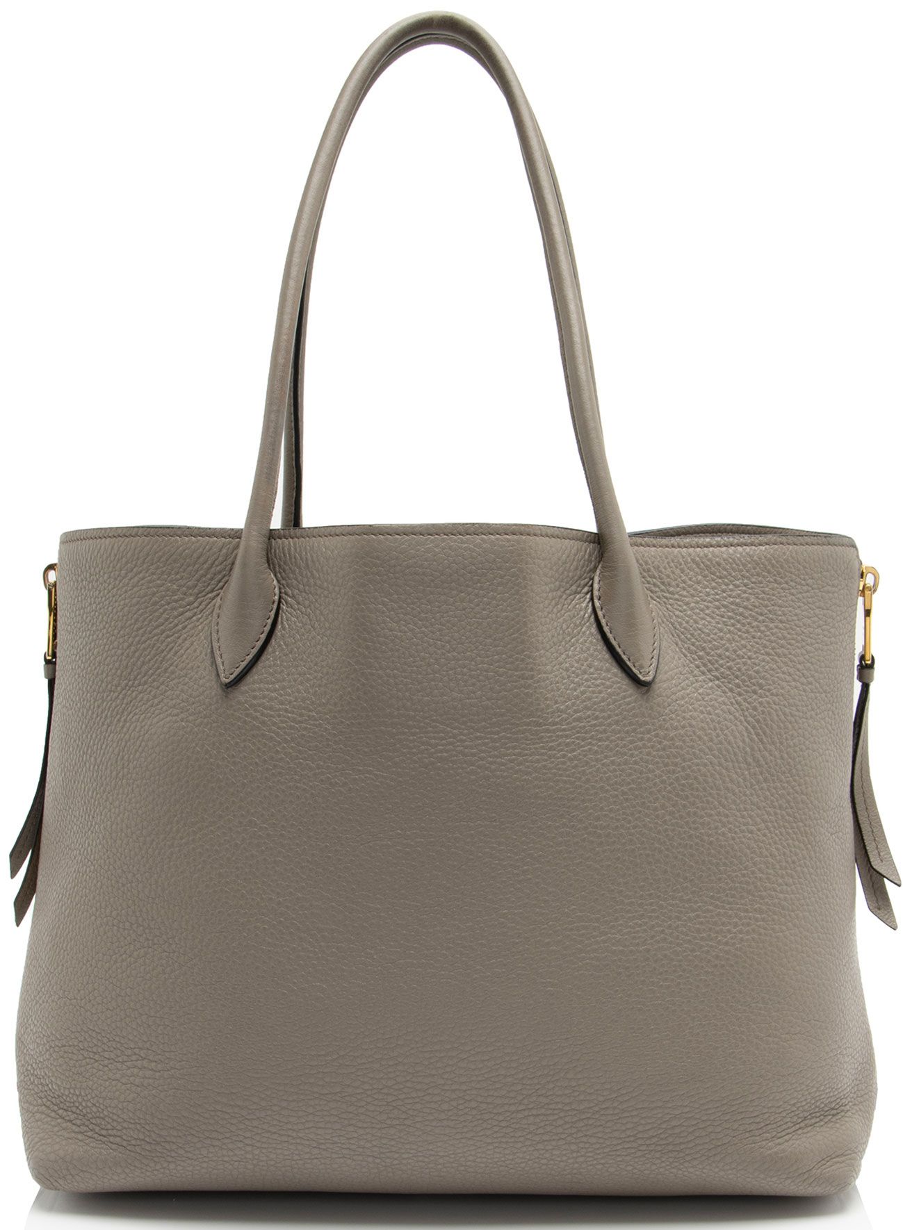 Prada Vitello Diano Top Handle Shopper Tote
