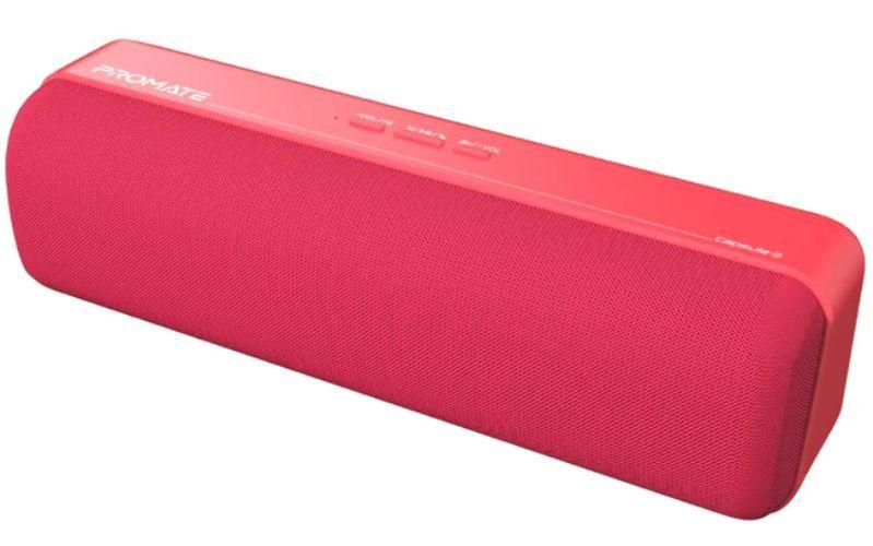 Promate  CrystalSound HD Wireless Speaker - Red - Brand New