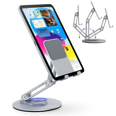 PTC Select 360 Rotating Foldable iPad Holder Stand