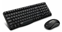 Rapoo X1800S Wireless Keyboard and Mouse Combo - Black