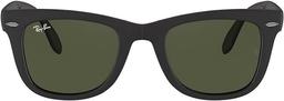 Ray-Ban RB4105 Folding Wayfarer Square Sunglasses