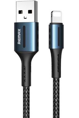 Remax Phone Cable Lightning Barrett Series 2.4A - Black