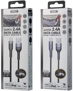 Remax Phone Cable Lightning Bending Resistance - Silver