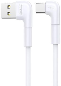 Remax Phone Cable Type-C 90° 2.1A - White