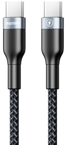 Remax Phone Cable Type-C To Type-C 18W (1M) - Black