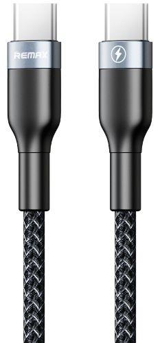 Remax  Phone Cable Type-C To Type-C 18W (1M) - Black - Brand New