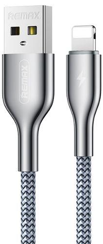 Remax  RC-092i USB to Lightning Kingpin Data Cable (1M) - Silver - Brand New