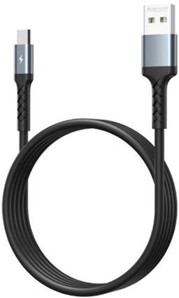 Remax RC-161m Kayla Series Micro USB Data Cable 2.1A (1M) - Black