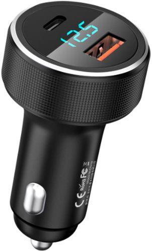 Remax  RCC215 Salo Series Fast Charging Car Charger - Black - Brand New