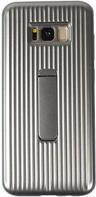 Rugged Mobile Phone Stand Case for Galaxy S9 - Silver