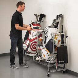 SafeRacks Golf Bag Organizer Rack
