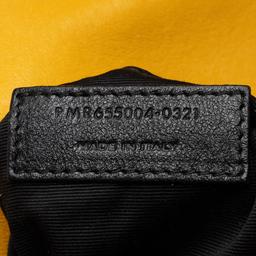 Saint Laurent Quilted Lambskin Puffer Sade Clutch