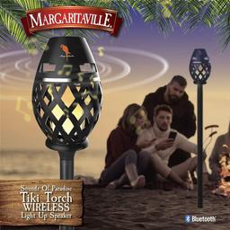 Sakar Margaritaville Tiki Torch Bluetooth Speaker