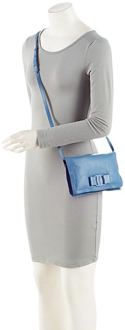 Salvatore Ferragamo Leather Viva Bow Mini Bag