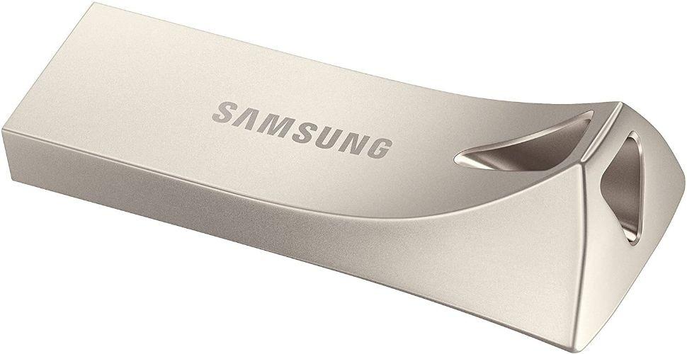 Samsung BAR Plus USB 3.1 Flash Drive - 64GB - Champagne Silver